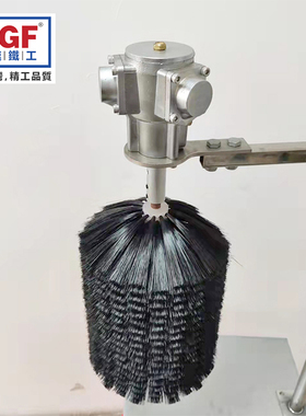 原装WGF气动毛刷自动化喷涂流水线静电尼龙除尘毛刷一件代发