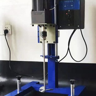 电动升降高速分散机手摇升降低速搅拌器卧立式双层搅拌杆工业实验