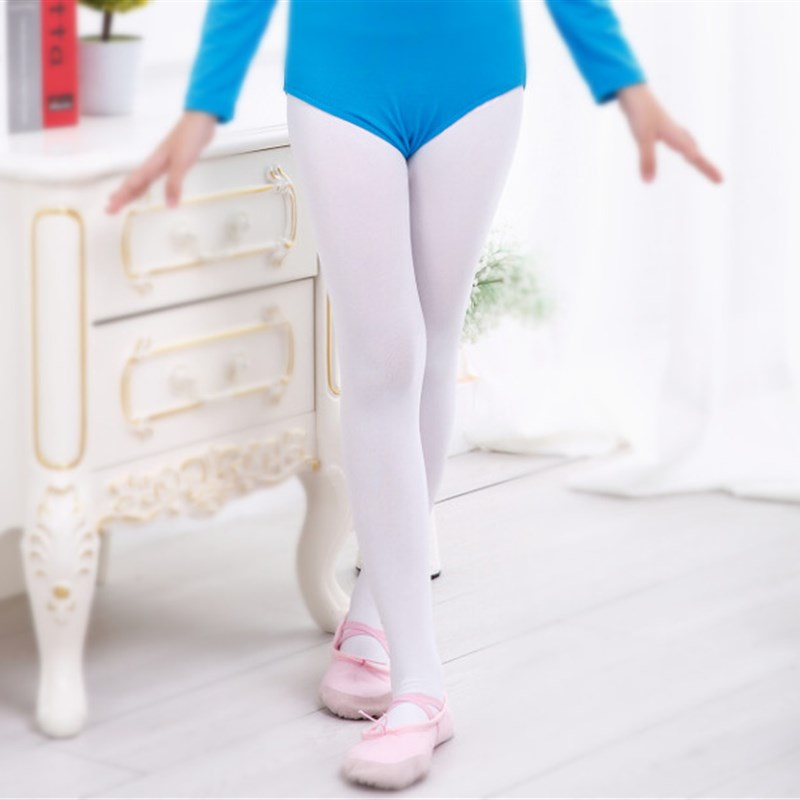 夏季儿童舞蹈服女童练功服跳舞服装成人芭蕾舞袜子打底袜舞蹈袜子
