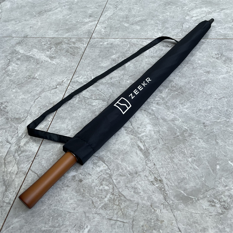 适用于极限氪001车标雨伞全自动折叠广告伞定制LOGO印字专用礼品