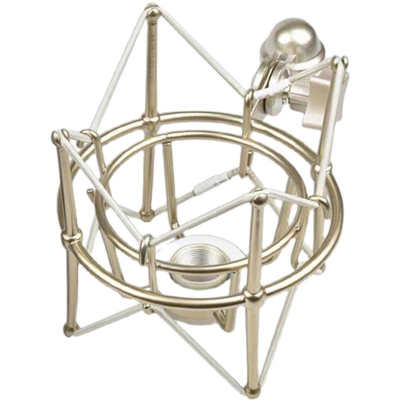 话筒防震架电容麦通用支架大号减震架话筒支架避震悬臂配件架子