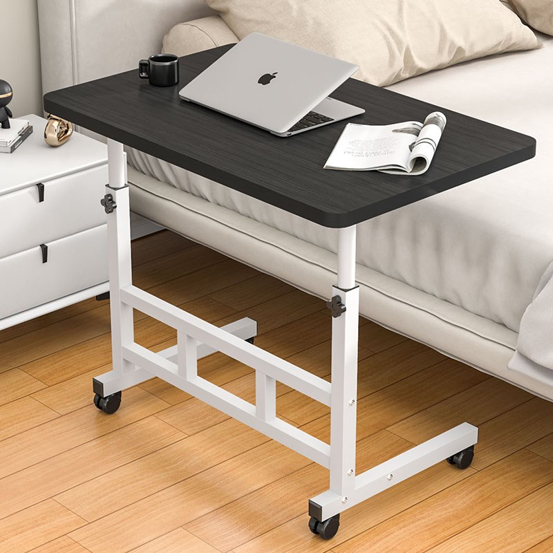 可移动床边桌升降电脑桌简易学生书桌卧室办公宿舍家用学习小桌子
