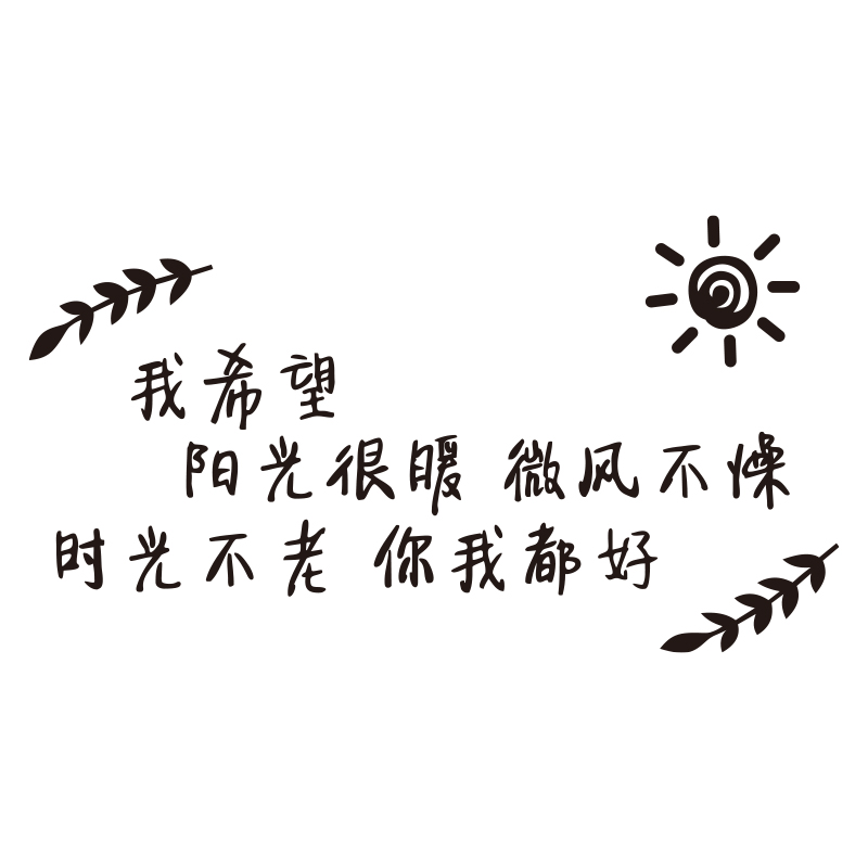 网红奶茶店墙壁装饰创意蛋糕甜品咖啡餐厅玻璃收银吧台背景面贴纸