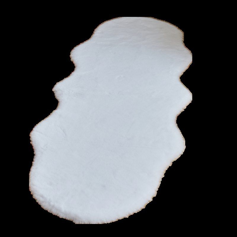 撸猫感云朵地毯仿兔毛卧室少女床边毯飘窗白色长毛绒地垫子可机洗,居家布艺,地毯,淘宝优惠券,粉丝福利购,淘宝优惠卷