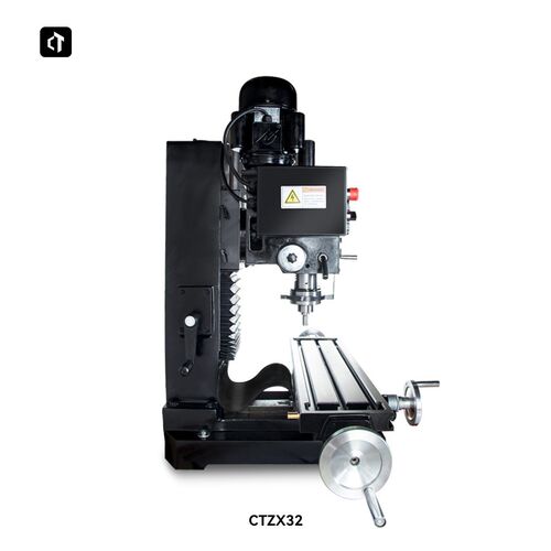 呲铁CTZX32钻铣床多功能钻铣床家用钻床铣床小型铣床台钻重型铣床