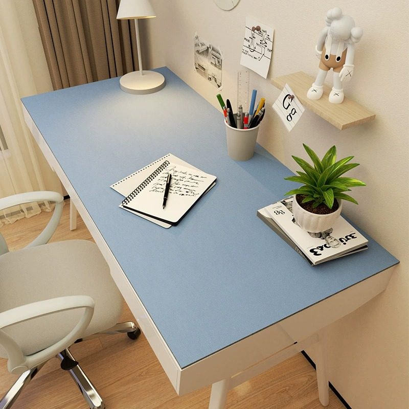 网红桌垫皮革书桌垫餐桌防水防油电脑茶几白色学生桌面桌布免打理,居家布艺,桌布,淘宝优惠券,粉丝福利购,淘宝优惠卷