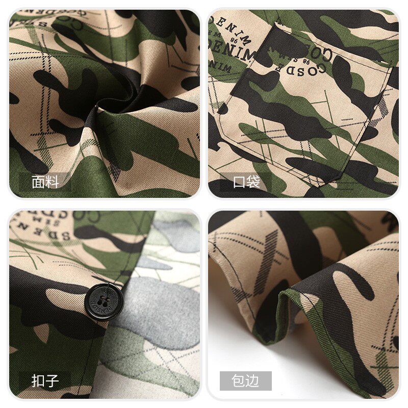 蓝大褂男女防尘污大褂工作服长袖长款劳保仓管服搬运罩衣定制印字