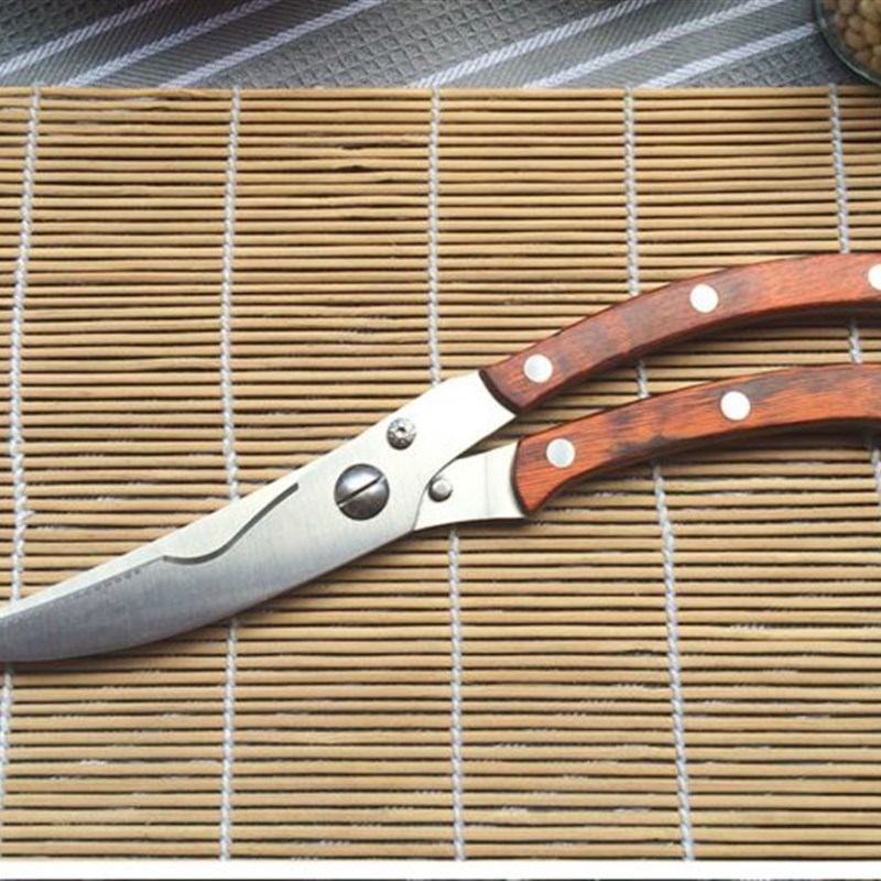 加厚强力鸡骨剪不锈厨房专用剪刀食物家用剪刀多功能鱼骨剪刀用品