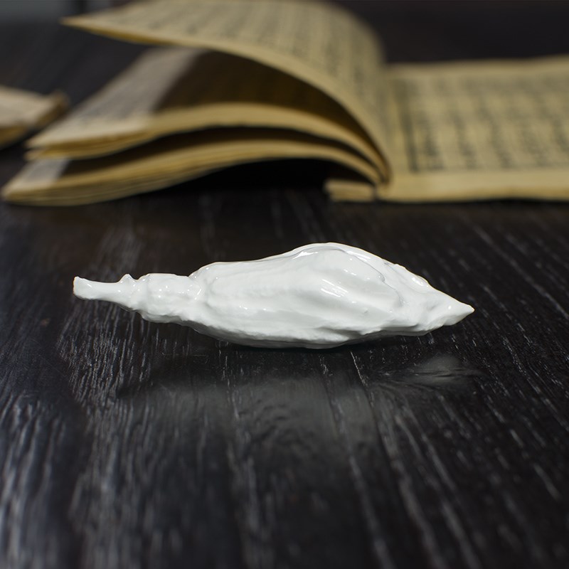 景德镇禅意佛手笔搁创意可爱搁置笔器文房四宝书法国画毛笔笔架山