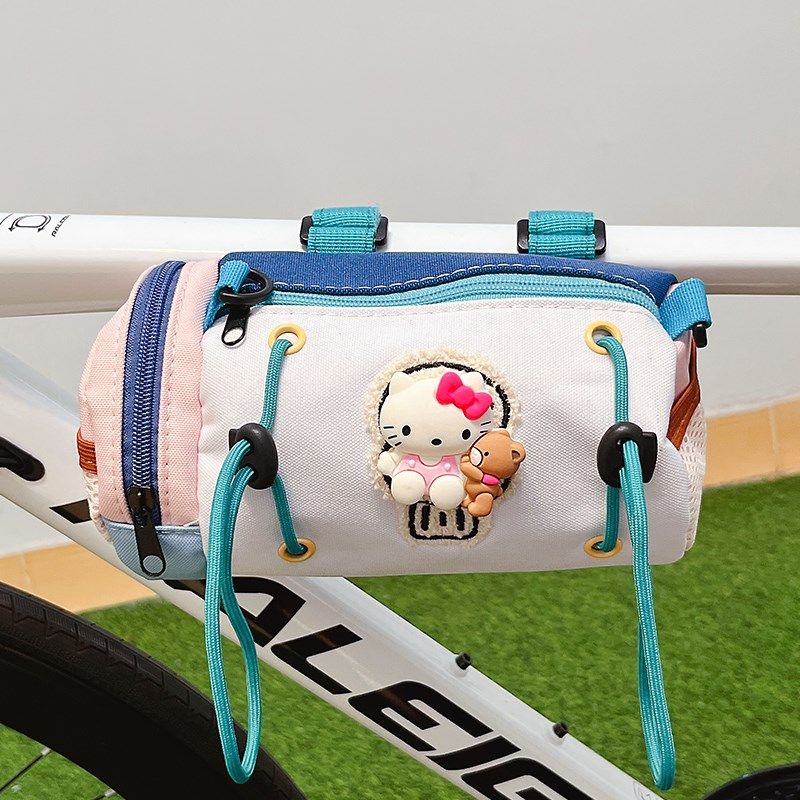 电动车挂包置物袋新款可爱卡通派大星自行车公路车骑行置物收纳包