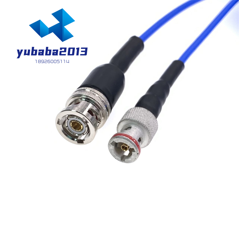 1553B总线连接线 DK-621-0439-4S转PL75-47三同轴射频线 MIL航电