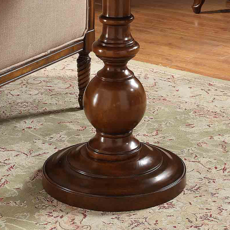 沙发边几全实木角几客厅美式圆形茶几咖啡桌欧式休闲小圆桌电话桌,住宅家具,角几/边几,淘宝优惠券,粉丝福利购,淘宝优惠卷