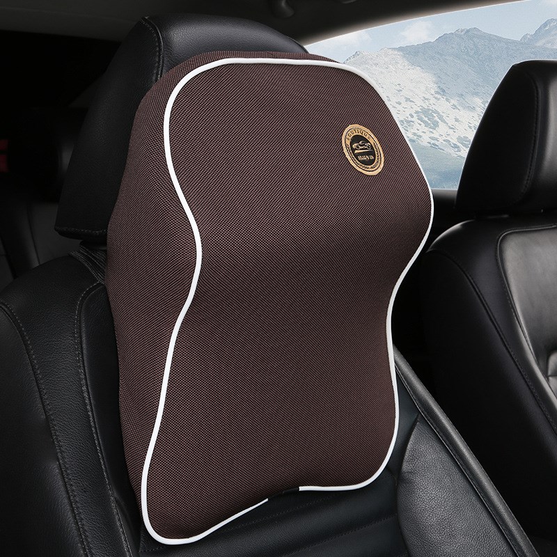 头枕腰靠 汽车头枕腰靠套装 护颈枕靠枕记忆棉座椅车载车用靠垫
