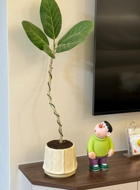 胖虎小摆件歪头桌面装饰客厅玄关饰品电视柜办公室小摆件家居手办