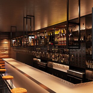 简约铁艺吊架酒架倒挂q酒杯架悬挂式酒柜吊柜置物架吧台装饰红酒