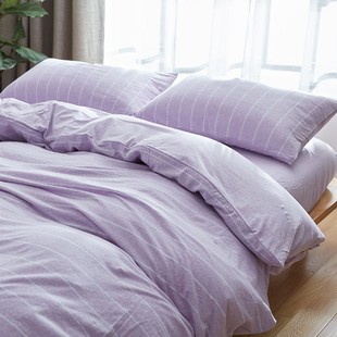 100全棉天竺棉床单单件纯棉被单被套简约日系北欧风针织贴身睡单