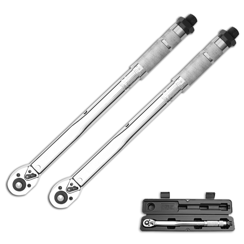 绿林扭力扳手可调式公斤力矩扳手专业指针式扭矩套筒扳手汽修工具