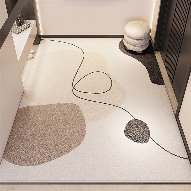 高端入户门地垫可定制裁剪门垫轻奢现代进门玄关脚垫门口地毯家用