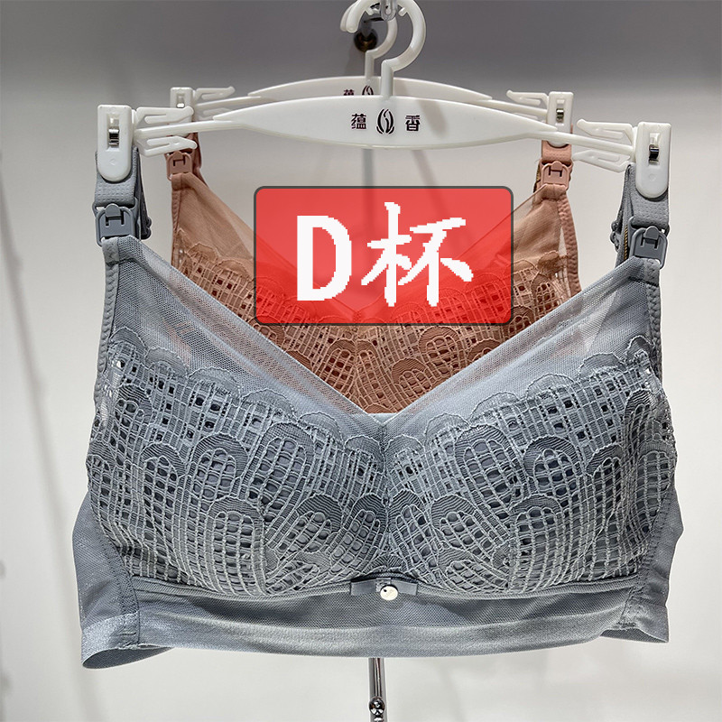 哺乳文胸怀孕期聚拢防下垂舒适产后喂奶罩孕妇内S衣薄款专用女春