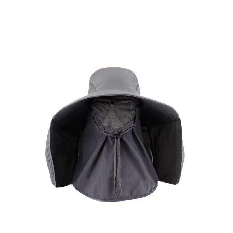 帽子男夏季户外帽防晒大沿遮阳帽钓鱼登山帽情侣太阳帽休闲奔尼帽