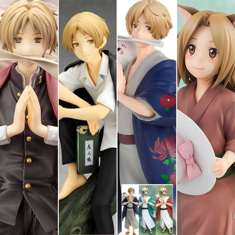 优质版 夏目友人帐 斑 猫咪老师子狐 夏目贵志A赏B赏手办模型公仔