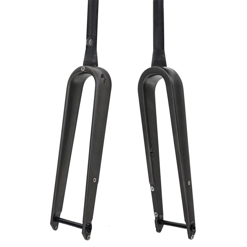 全碳纤维公路车砾石自行车前叉内部线桶轴尺寸700C* 45mm