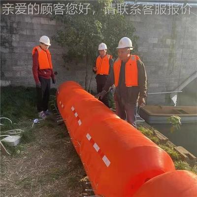 6*001589600 水上漂浮站物拦截浮0筒 夹钢丝网配套钢丝绳电浮筒