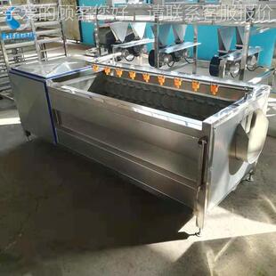 山清药去清洗设备 小龙虾毛去泥ECL毛辊清皮洗机 海蛎子扇贝刷洗
