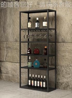 家84409直销书厂纳房地式多层落酒柜酒庄金属红酒收展示架陈列铁
