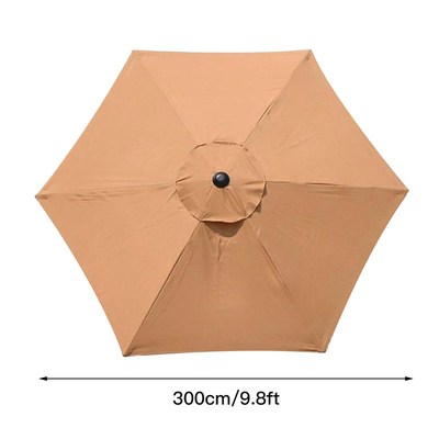 涤纶遮阳伞伞布户外庭院伞面替换防雨防晒布花园中柱伞布布面换新