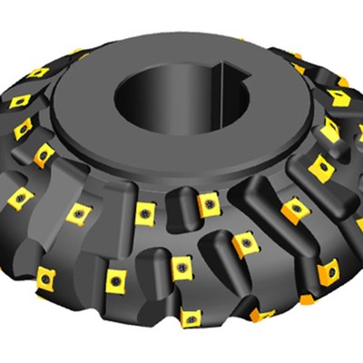 非标定制三面刃铣刀盘可转位角度可转位道岔铣刀转子槽铣刀齿轮铣