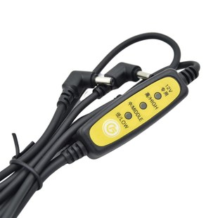 夏季 降温空调服风扇衣服5V7.4V转12V升压线户外工作工作服连接线