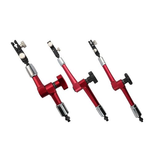 三量强力磁性万向表座表杆杠杆百千分表磁力座万向支架杆夹配件