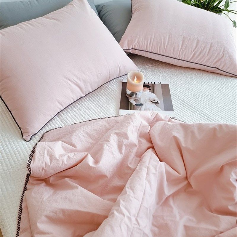 韩国其他家choisu无灰尘高密度水洗有机棉简约空调被夏凉被套件,床上用品,化纤被,淘宝优惠券,粉丝福利购,淘宝优惠卷