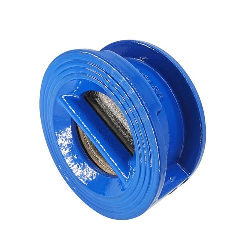 止回阀  塘沽蝶式对夹式铸铁消声DN50/100/150止回阀D77X-16