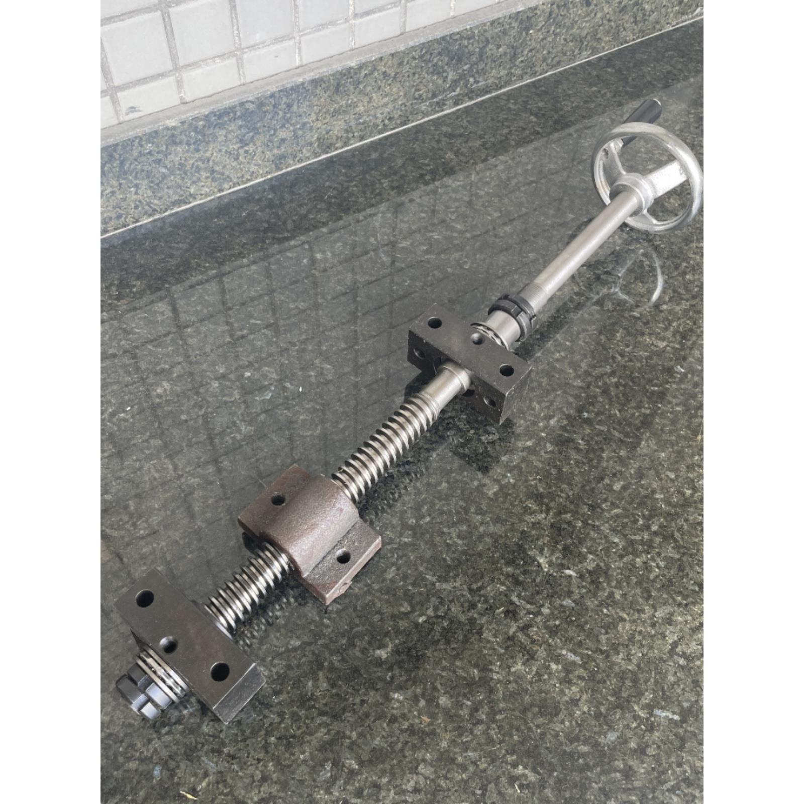 现货45钢梯形丝杆反牙t螺纹丝杠螺母套装粗牙丝杆T型扣升降螺纹杆