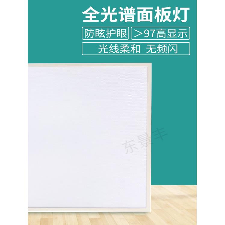 朗能照明厨房灯300x600扣板灯集成吊顶LED灯浴室卫生间平板吸顶灯