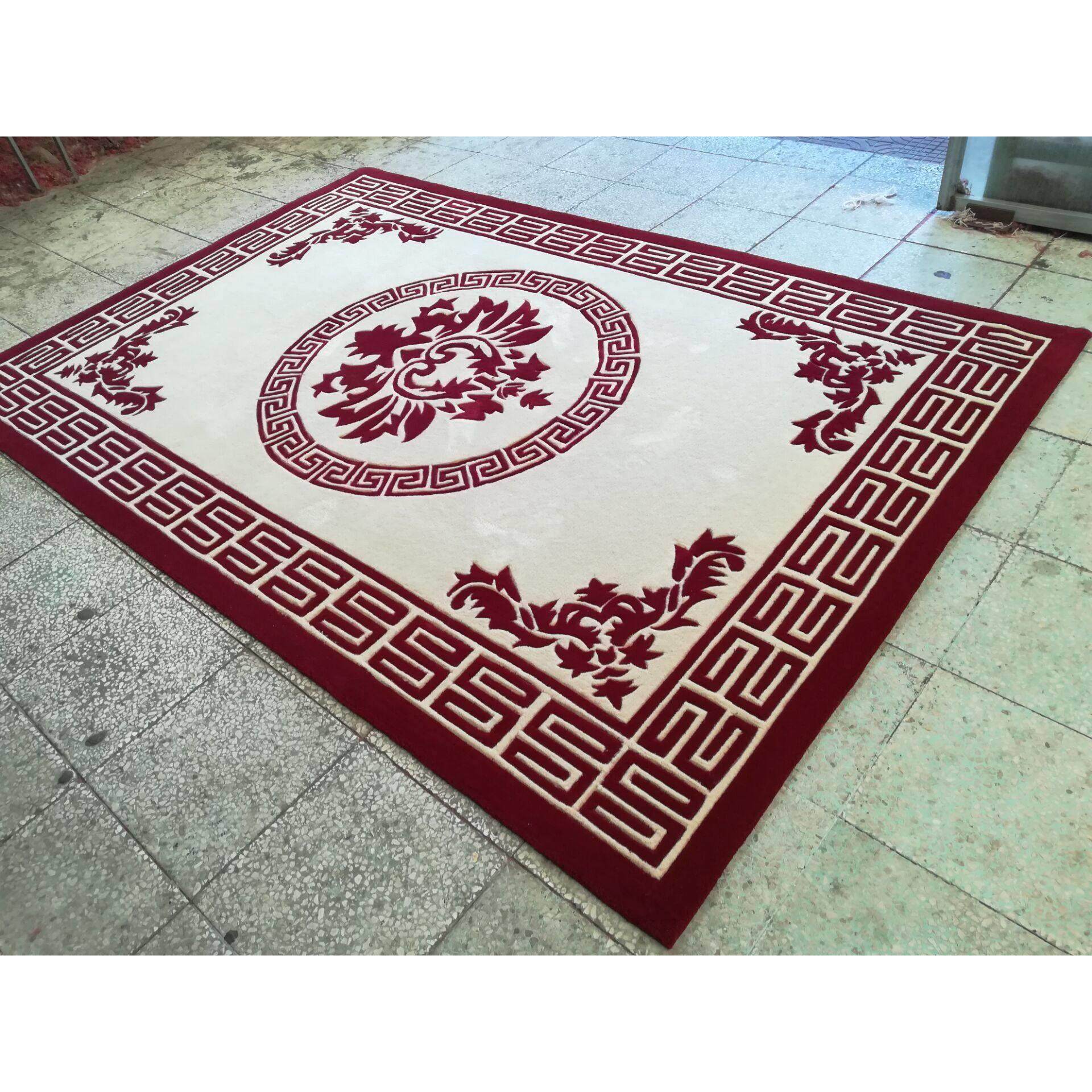 新中国风羊毛纯手工客厅茶几沙发卧室书房电梯地毯入户餐桌垫定制,居家布艺,地毯,淘宝优惠券,粉丝福利购,淘宝优惠卷