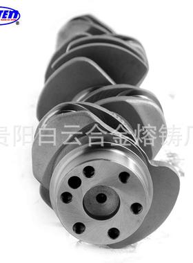 6D31 6D31T发动机曲轴 ME082505球墨铸铁