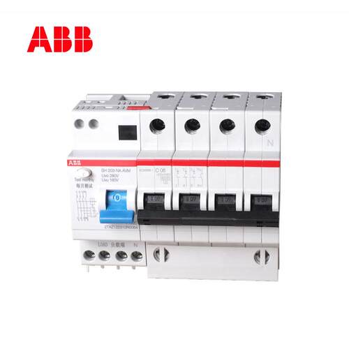 ABB微型断路器40A家用3P+N6KA空气开关带过欠压C特性SH203-C40