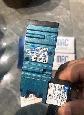 美国MAC电磁阀411A-D0A-DM-DEDA-1BA原装正品，货期8-10周。