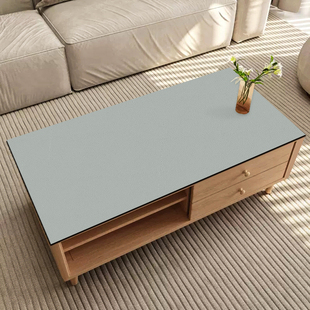 纯色皮革桌垫客厅茶几垫子桌面防滑垫家用防烫防水加厚防油污桌布