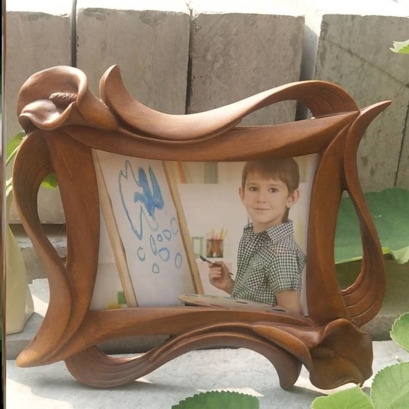 欧式7寸高端树脂摆台+玻璃横竖版相框婚纱照结婚礼品影楼相框创意