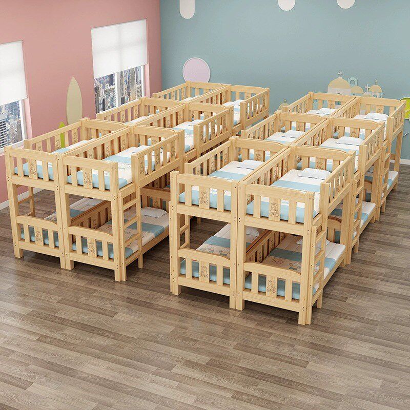 幼儿园上下床幼儿园专用床上下铺层床小学生午睡子母床托管班儿