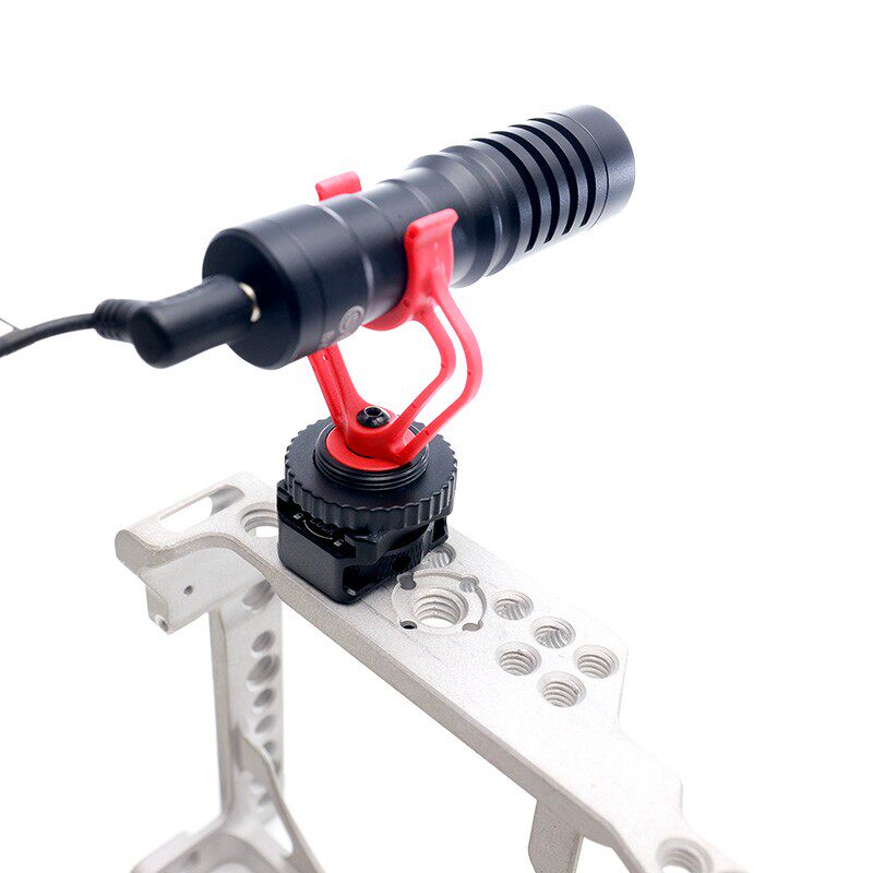物理锁冷靴座单反兔附件云台防脱铝合金支架通用摄影师陈文坚