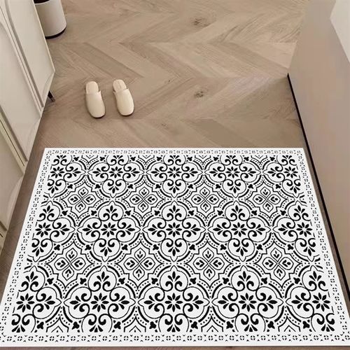 入户进门除尘丝圈地垫大门口蹭脚刮泥加厚防滑门垫玄关地毯裁剪