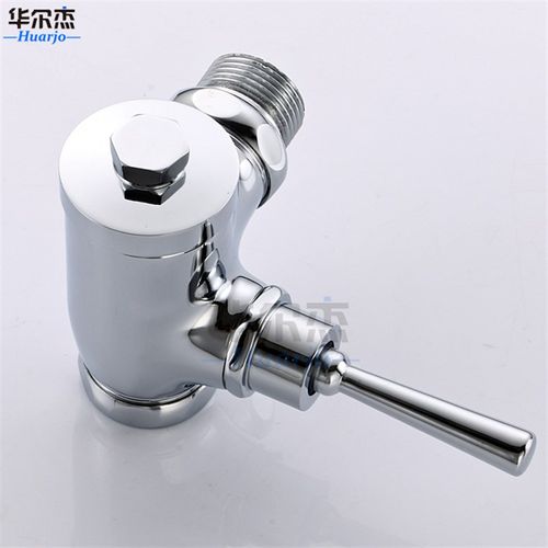 铜冲水 9度转角 直角 手按式冲洗 手动延时