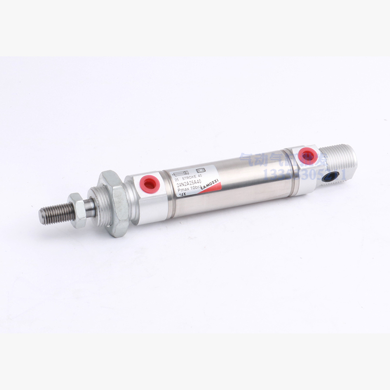 康茂盛CAMOZZI24N2A/25N2A不锈钢迷你气缸24N2A25A025/50/080/100