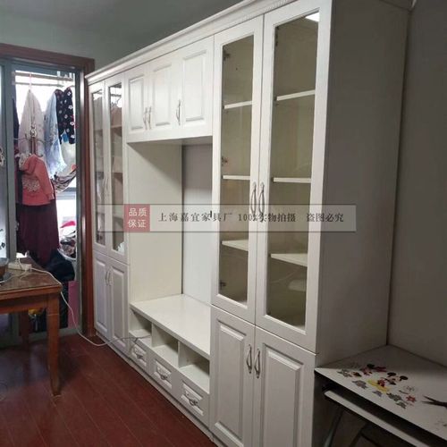 上海工厂环保兔宝宝LU型衣帽间移门壁橱全屋家具定制