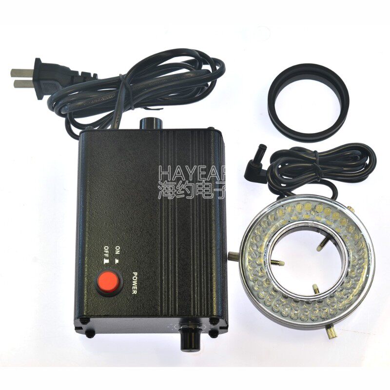 显微镜环形灯业相辅助光源颗白色灯珠亮度调补光灯灯圈